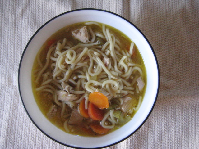 Chicken Soup in a bowl