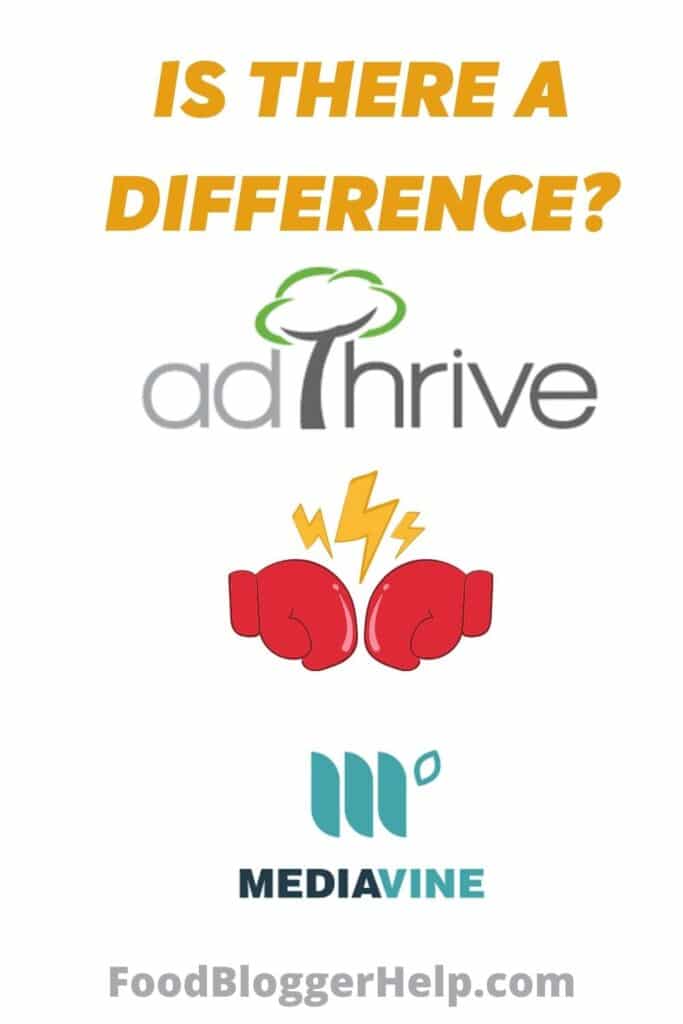 Differences between AdThrive and Mediavine